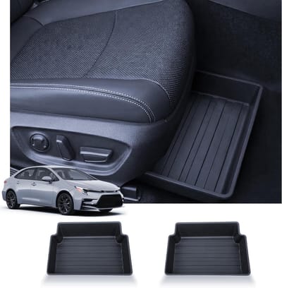 Stoelorganizerbox voor Toyota Corolla 2025-2026 E210, opbergdoos voor onder de zitting, verborgen vakken, praktische accessoires voor sedan en hatchback