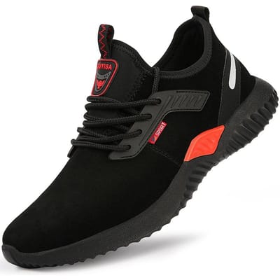 Veiligheidsschoenen voor op het werk, anti-verbrijzelende stalen neus, veiligheidslaarzen, lichtgewicht, ademende werkschoenen, laarzen voor heren en dames, bouwschoenen 45
