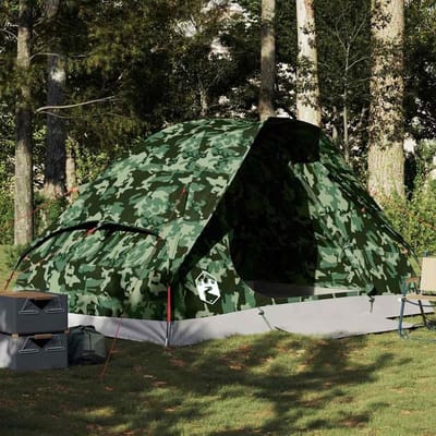 Koepeltent 4 personen - Campingtent waterdicht - Kamperen en reizen - Rondom waterdicht ontwerp
