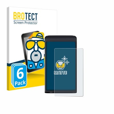 BROTECT - Screenprotector voor Vasco Translator Q1 - Folie Beschermfolie matte 6 Stuks