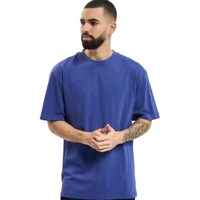 Urban Classics - Tall Heren T-shirt - S - Blauw/Paars