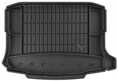 FROGUM Kofferbakmat - Rubber - Geschikt voor SEAT ATECA (vanaf 2016) - Zonder optionele laadvloer - Niet voor 4x4 - Organizer functie - Zwart