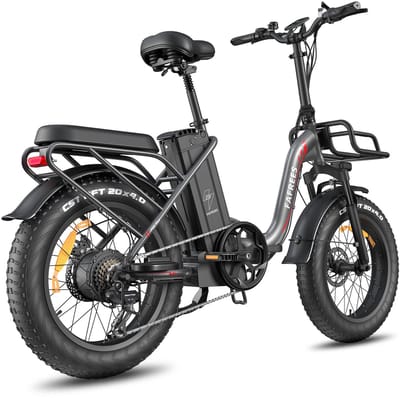 FAFREES F20 MAX Opvouwbare Elektrische Fiets – 48V 30Ah Accu, 160km Bereik, 20"x4.0" Vetbanden, 7-Speed Shimano, Dubbel Geveerd