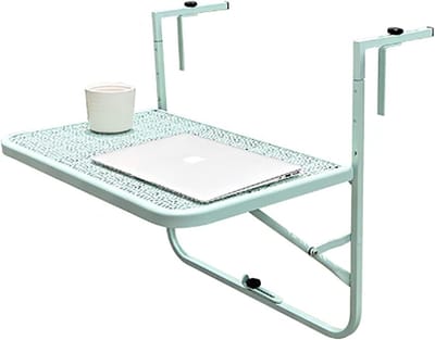 Wanddecoratie Plank - Opvouwbare Tafel - Balkon Extra Ruimte - Eenvoudig Opvouwbaar - 73 x 53 x 65 cm - Zwart