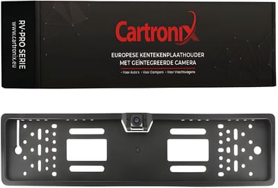 Cartronix RV-400 PRO kentekenplaathouder met camera