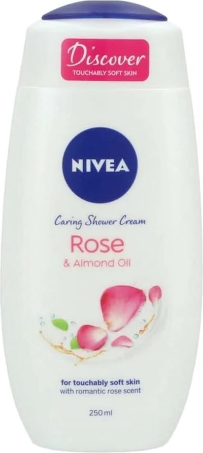 Nivea Indulging Moisture Douchecrème Roos & Amandelolie - 250 ml