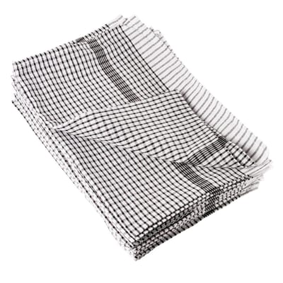 Vogue Wonderdry theedoeken zwart (10 stuks)