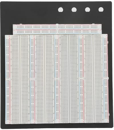 ZY-208 3220 Breadboard voor Elektronische Circuitprototypes - Solderless en Herbruikbaar