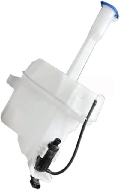 Ruitensproeiervloeistof pomp - Reservoir met pomp - Auto Onderhoud - Complete inbouwset - 7.6L capaciteit - Wit