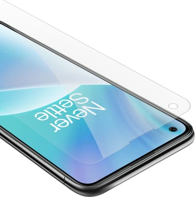 Cadorabo Screenprotector geschikt voor OnePlus Nord 2T - Pantser film Beschermende film in KRISTALHELDER Geharde (Tempered) display beschermglas in 9H hardheid met 3D Touch