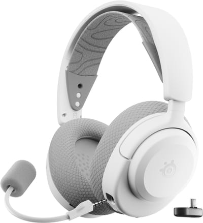 SteelSeries Arctis Nova 3 Wireless - Draadloze Gaming Headset - PC, Switch, Mobiel - Wit