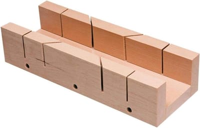 Houten Vat - Verstekbak - Nauwkeurig Zagen - Massief Hout - 300x65x60 mm - Onbehandeld