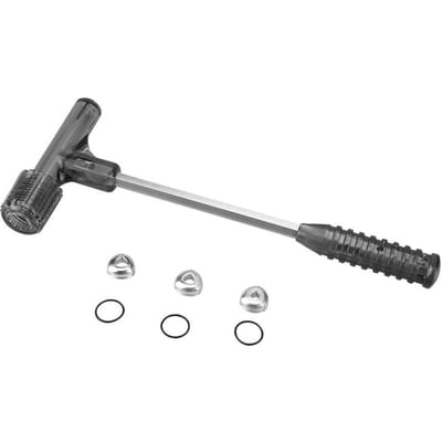 Marteau Extracteur de Balles avec Trois Jeux Outil Extracteur à Main Pratique Prise en Main Confortable Équipement Multifonctionnel Noir noir