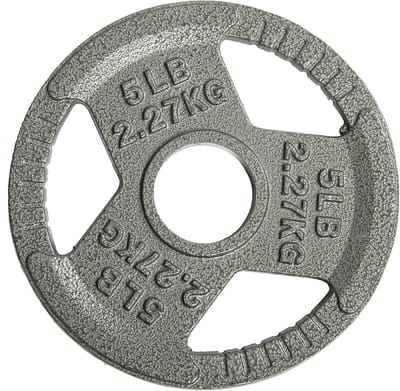 Gietijzeren Halterschijf voor Krachttraining en Gewichtheffen - 2,3 kg