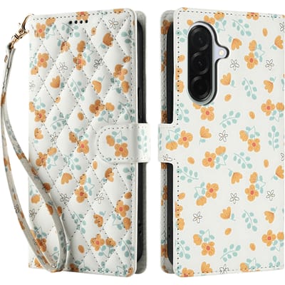 Comfycase Samsung Galaxy A37 Bloemen Wallet Bloemen