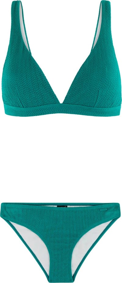 Protest PRTAnni - Bikini set Dames - B&C-cup - Uitneembare vulling - Gespsluiting - Medium dekking - Groen