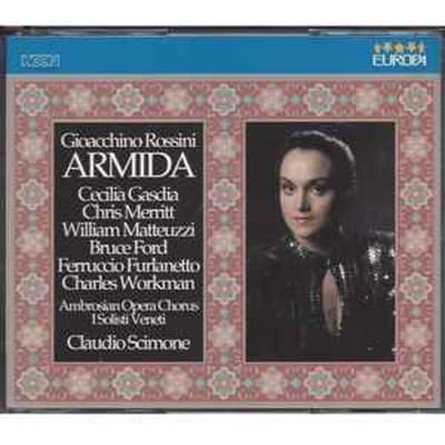 CD GIOACCHINO ROSSINI - CECILIA GASDIA - Armida 350211 Europa Musica 1991 Italië Klassiek Gebruikt