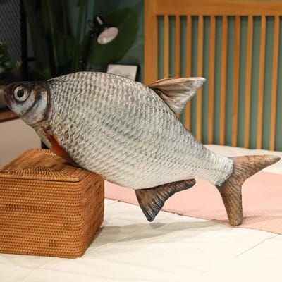 30cm Simulatie Grappige Vis Pluche Speelgoed Gevuld Zacht Dier Karper Pluche Kussen Creatief Slaapkussen voor Kinderen Meisjes Kerstcadeau 30cm