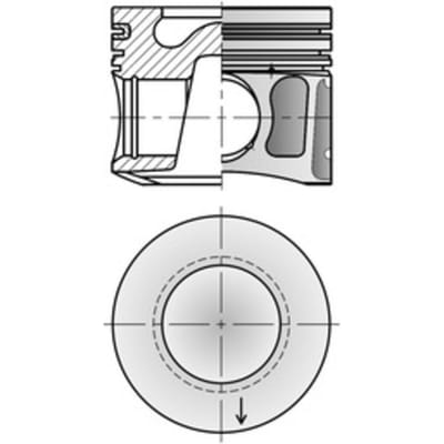 Zuiger KOLBENSCHMIDT 41008600