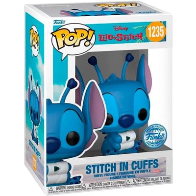 Lilo & Stitch Stitch in Cuffs vinylfiguur 1235 Unisex Funko Pop! - Neutraal - Standard