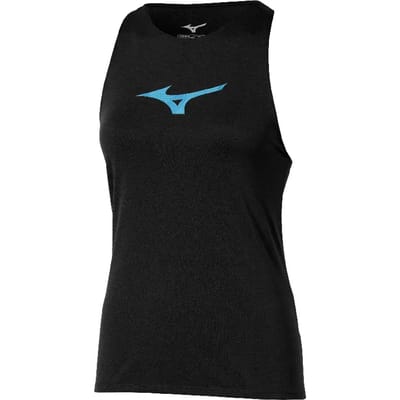 Mizuno Core Runbird Mouwloos T-shirt Zwart XS Vrouw