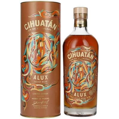 Cihuatán Rum Cihuatán 15 Alux Aged Rum Limited Edition 43,2% Vol. 0,7l in geschenkverpakking