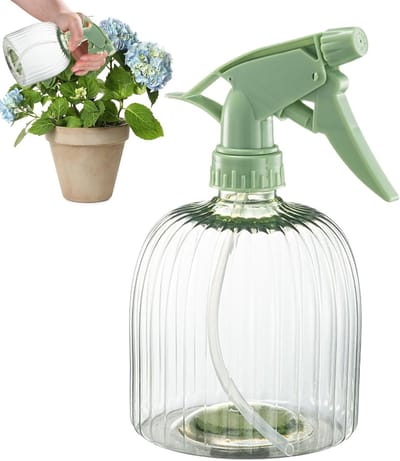Spuitfles - Waterspuit Kan - Planten Verzorgen - Verstelbaar Mondstuk - 600 ml - Groen