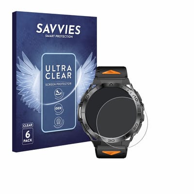 Savvies - Screenprotector voor Rogbid Titan K - Folie Beschermfolie transparant 6 Stuks