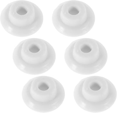 Afvoerpluggen Vriezer - Lekvrije Afdichtingen - Koelkast Onderhoud - Bestand tegen Lage Temperaturen - 2.7x2.7x1 CM - Wit