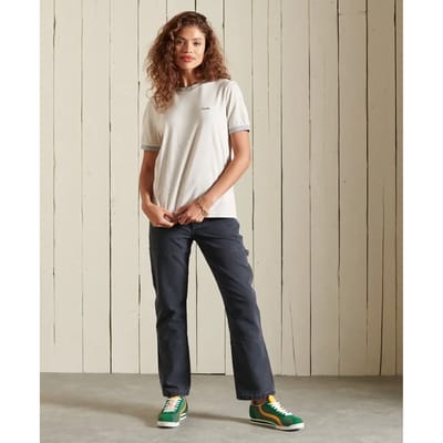 Superdry High Rise Carpenter Broek Blauw 28 / 32 Vrouw