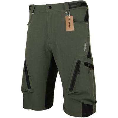 Lixada Baggy Shorts Fietsen Fietsbroek Ademend Sport Losse Fit Shorts Buiten Casual Fietsen XXL!