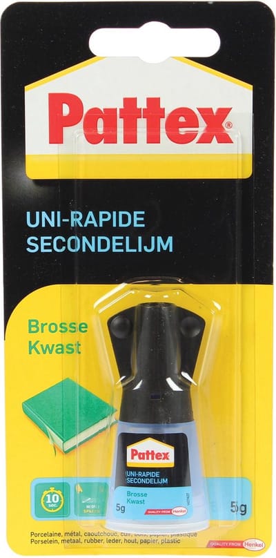 Pattex Secondelijm Kwast - 12 x 5 gr - Voordeelverpakking