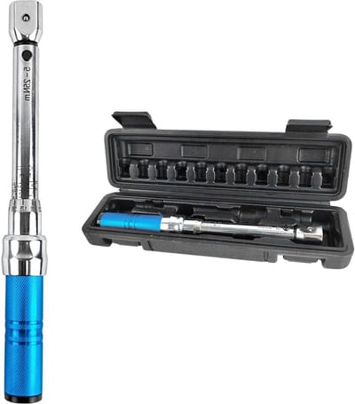 Verstelbare momentsleutel 5-25 Nm 235 x 9 x 12 mm - Torque-sleutel met ± 3% foutnauwkeurigheid - Auto vrachtwagen motorfiets