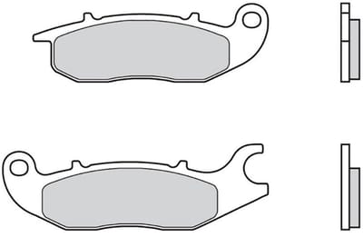 Brembo 07ho5606 Organische Remblokken Zilver