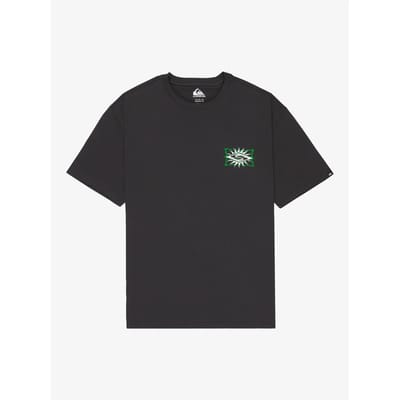 Quiksilver Ev Starfish Stamp T-shirt Met Korte Mouwen Zwart M Man
