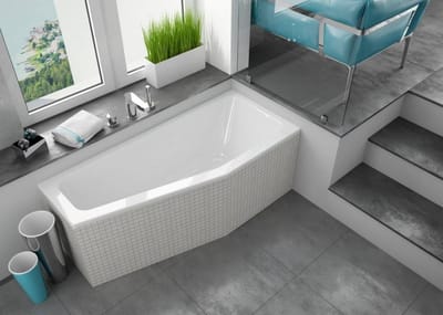 Sanifun inbouw ligbad Altino - 1600x700cm - Wit