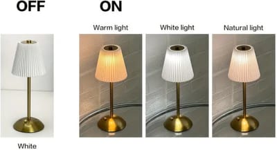Bovista Nachtlampje - Volwassenen - Kinderen - Slaapkamer - Baby - Nachtlamp - Leeslamp - Slaapkamer - Wit