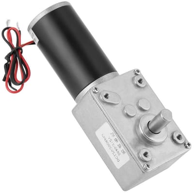DC 12V 200 Rpm Wormmotor - Permanente Magnetische Turbo Motor voor Efficiënte Aandrijving en Overdracht