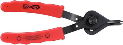 Borgverentang Rechte Punten - Kleine Tang - Precisiewerk - Ergonomische Greep - 1 mm - Transparant