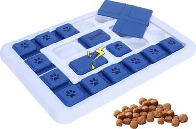 Livano Honden Speelgoed - Hond - Speelgoed - Dog Toy - Hondenpuzzel - Snacks - Blauw