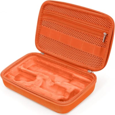 Tas voor DJI OSMO Pocket 3 - Beschermende tas voor camcorder, accessoires en vervoer, oranje