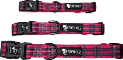 Frenkiez BarkBerry Red Halsband, Small