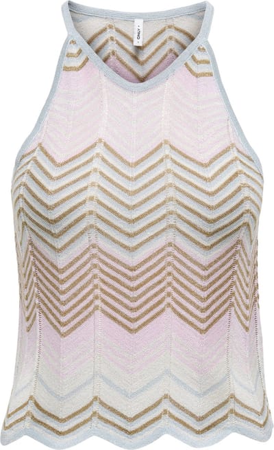 ONLY - ONLALVIRA LIFE SL GLITTER TOP KNT - Meisjes - Tank tops