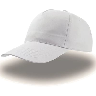 Atlantis Headwear Start Five Cap AT502 - White - One size