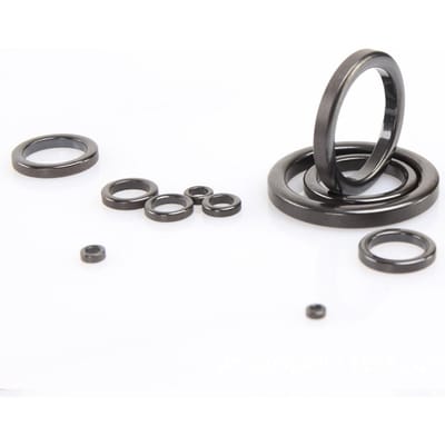 24 STKS Hengel Reparatieset Hengeltop Reparatieset Keramische Geleidering 12 Maten Hengeloog Vervangingsset gray