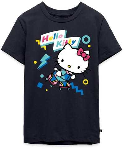 Hello Kitty Jaren 90 Stijlen Met Rolschaatsen Premium T-Shirt Tiener