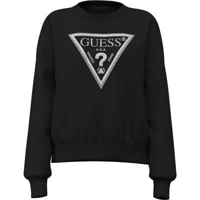 Dames sweatshirt Guess Triangle Glitter