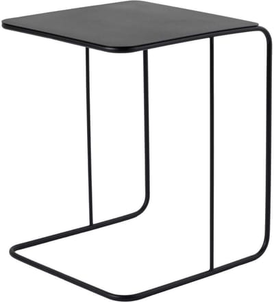 CALICOSY - Bijzettafel met metalen blad H46 cm - OWEN