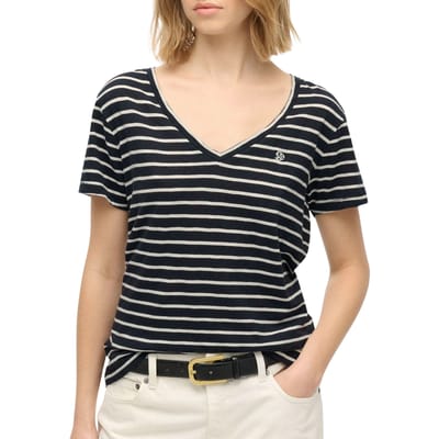 Superdry Studios Slub Embroidered Shirt Dames - Maat 8