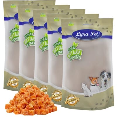 5 kg Lyra Pet® kipblokjes met vis